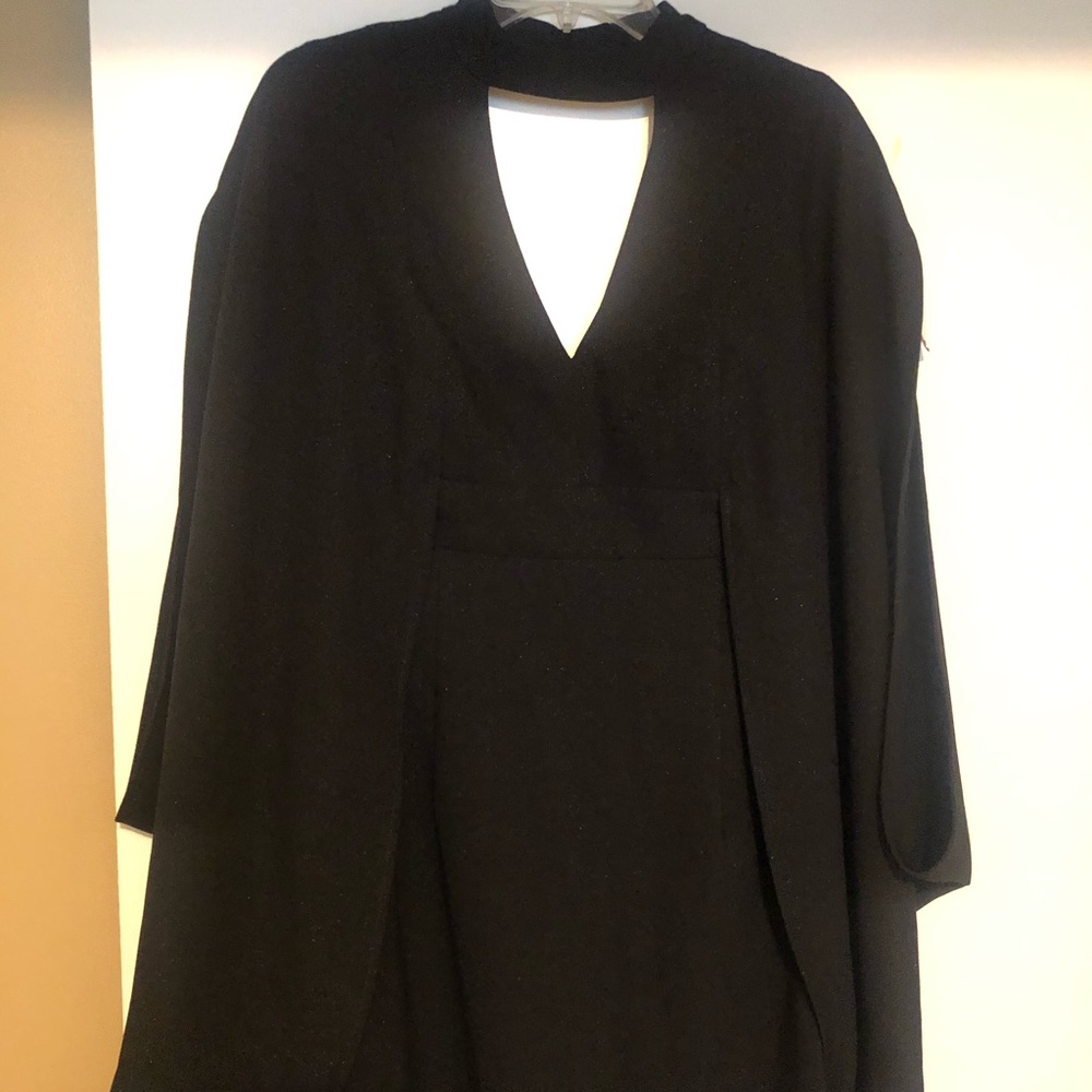 Black cocktail dress